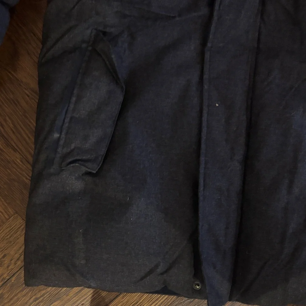 Jacadi Charcoal Puffer Jacket with Faux Fur Hood